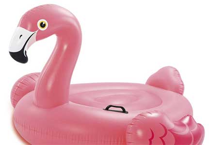 flotador de flamingo barato